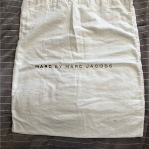 Marc by Marc Jacobs White Logo Dust Bag
